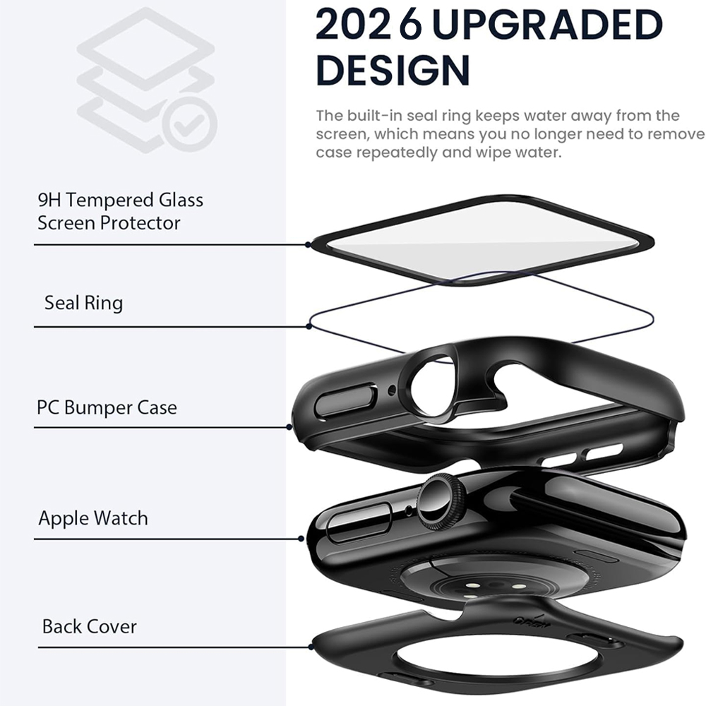 360 Protective Case for Apple  - Smartwatch Apple Watches For Women recension och pris