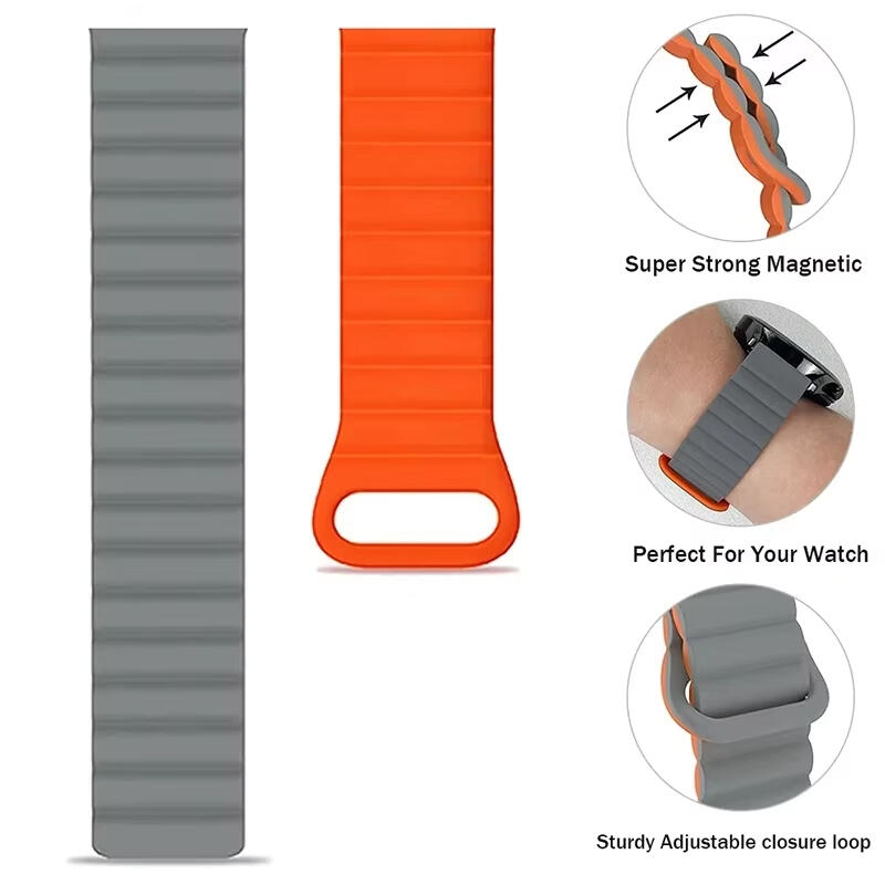 22mm Magnetic Silicone Band Fo - Smartwatch Nothing Watches recension och pris