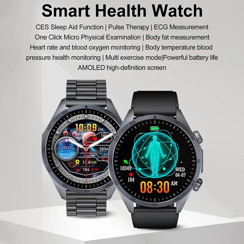 2026 Nursing Health PulseThera - Smartwatch Online Watches For Men recension och pris