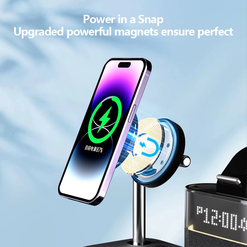 New 5 In 1 Wireless Charger St - Smartwatch New Watches recension och pris