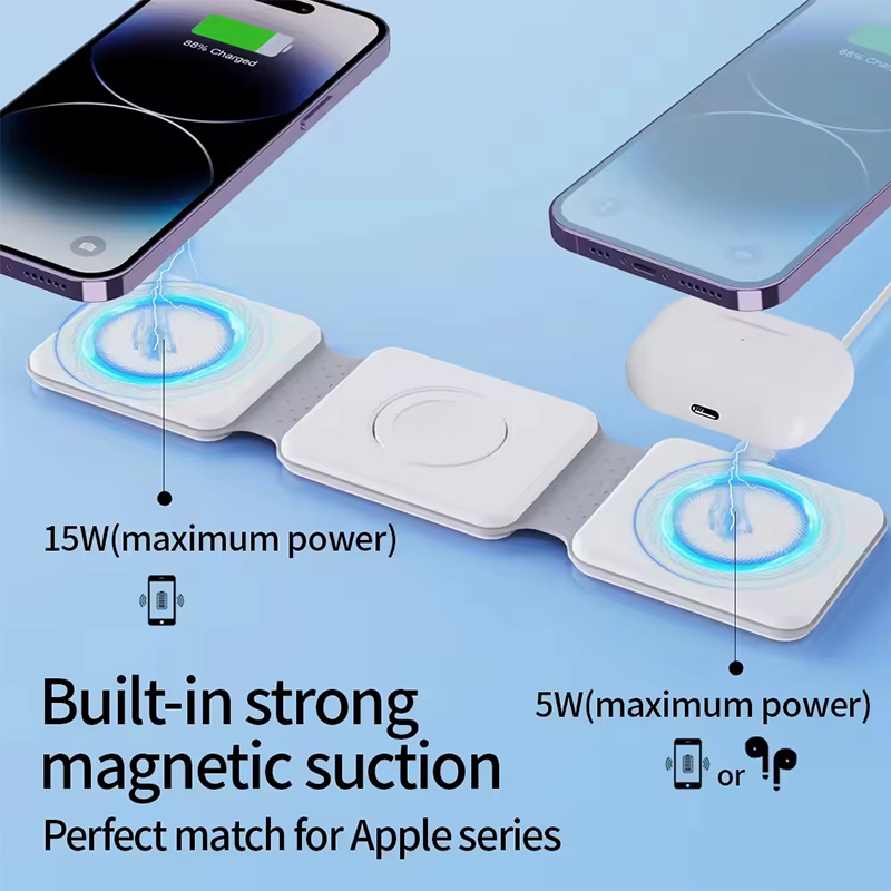 Universal Qi2 Magnetic Foldabl - Smartwatch Apple Watch recension och pris