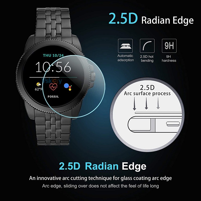 5PCS Smart Watch Screen Protec - Hybrid Smartwatch recension och pris