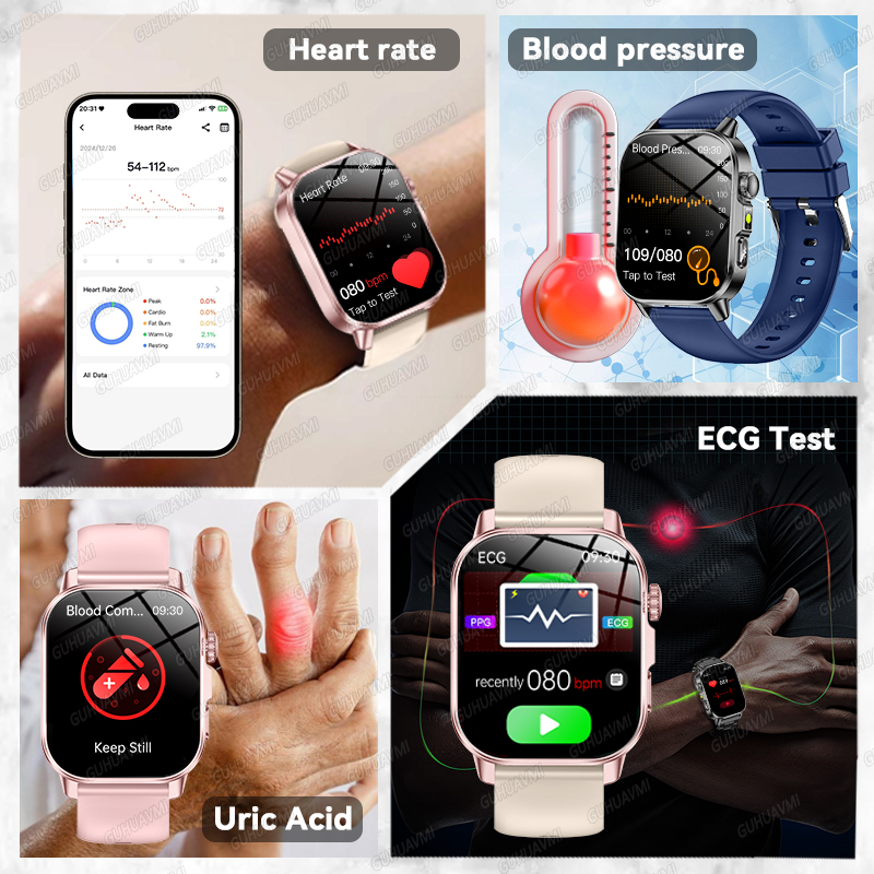 GUHUAVMI 2026 New Precise Heal - Smartwatch Health Watches recension och pris