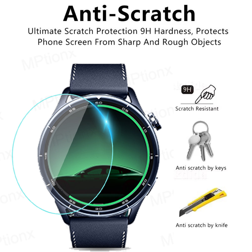 Tempered Glass for Xiaomi Watc - Smart Watch Screen Protector recension och pris