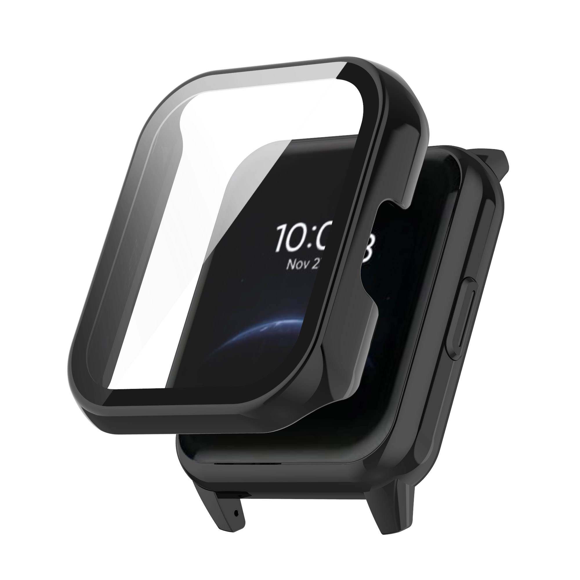 Glass+Case For Realme Watch 2  - Smartwatch New Watches recension och pris