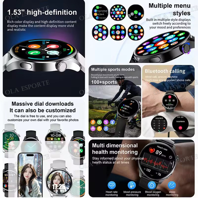 New SmartWatch for Men Women B - Smartwatch Nothing Watches recension och pris