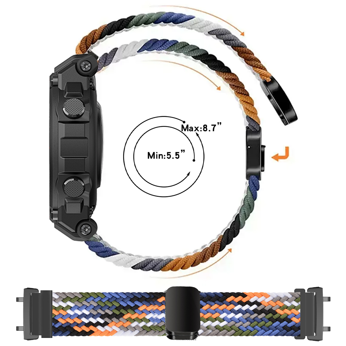 Braided Loop Strap For Huami A - Smartwatch Watches Amazfit recension och pris