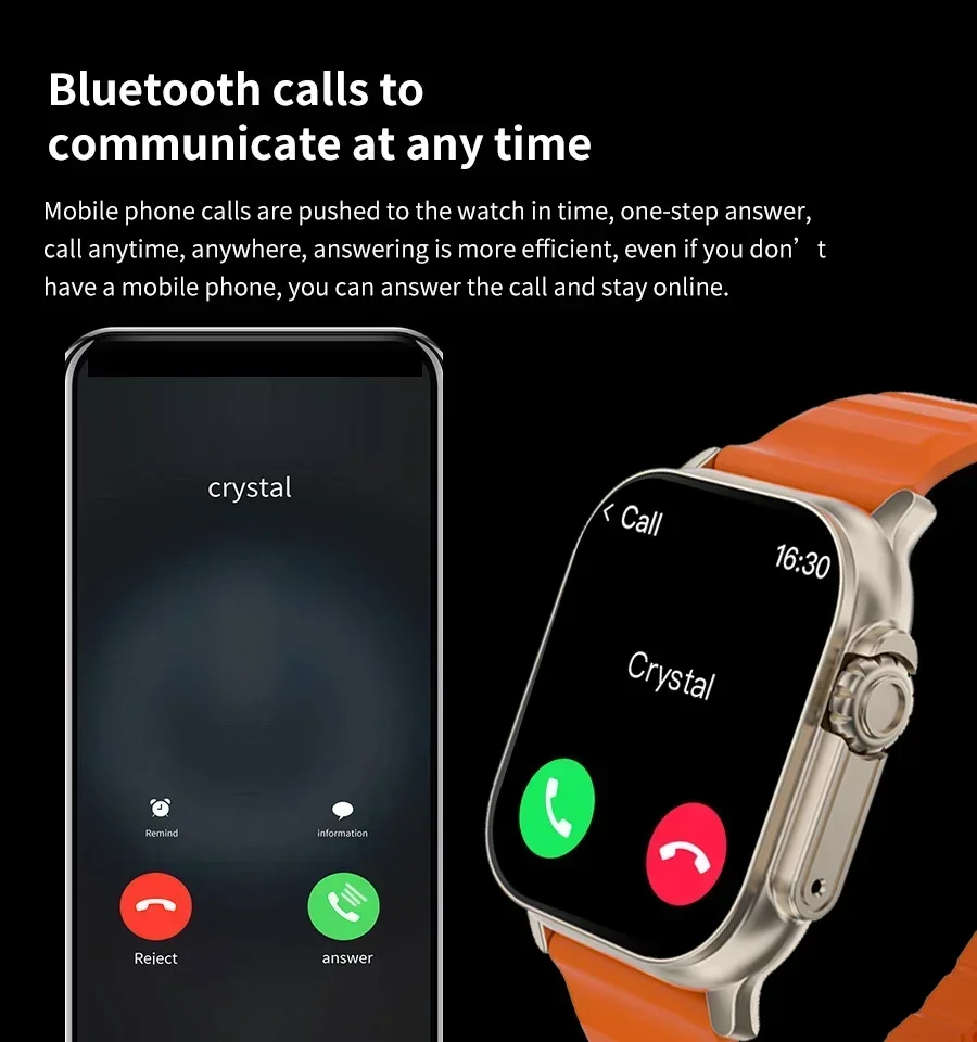 New Series 9 Watch PK HK8 PRO  - Smartwatch Watches For Women With Gps recension och pris