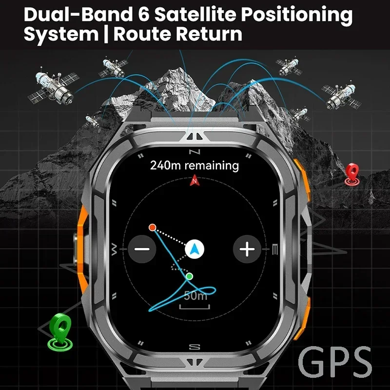Luxury AMOLED Smartwatch Real  - Smartwatch Health Watches recension och pris