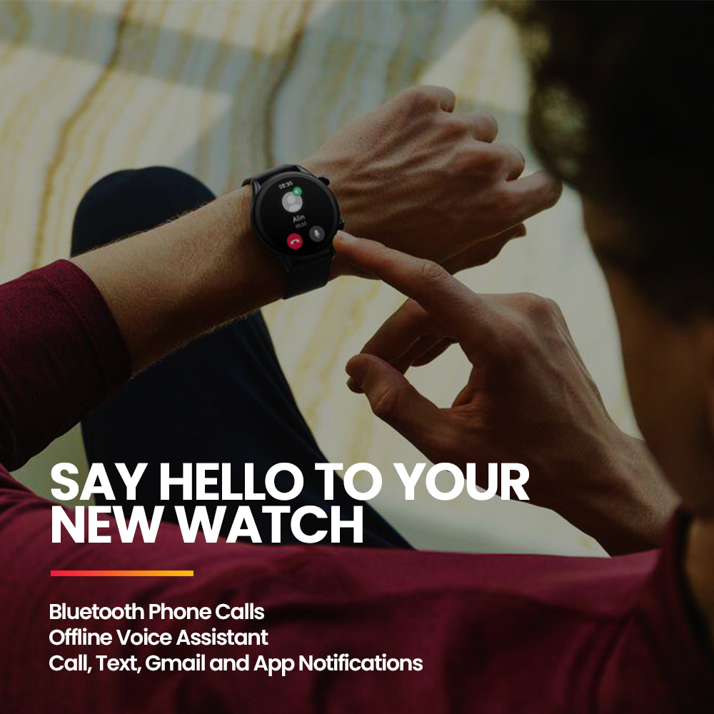 New Zeblaze Btalk 3 Plus Voice - Hybrid Smartwatch recension och pris