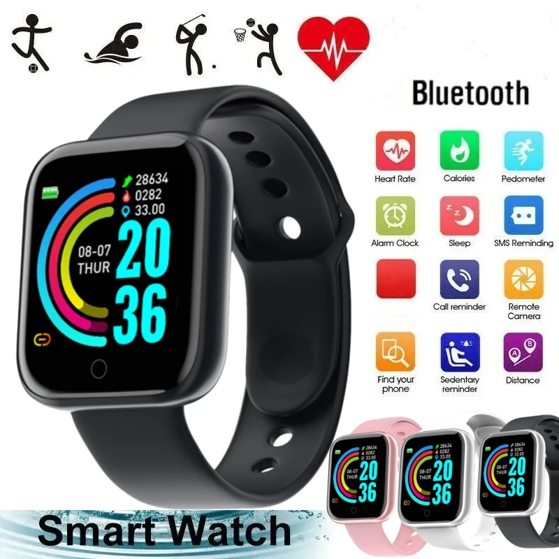 Men Watches Smart Watch For Wo - Watch Smart Y68 recension och pris