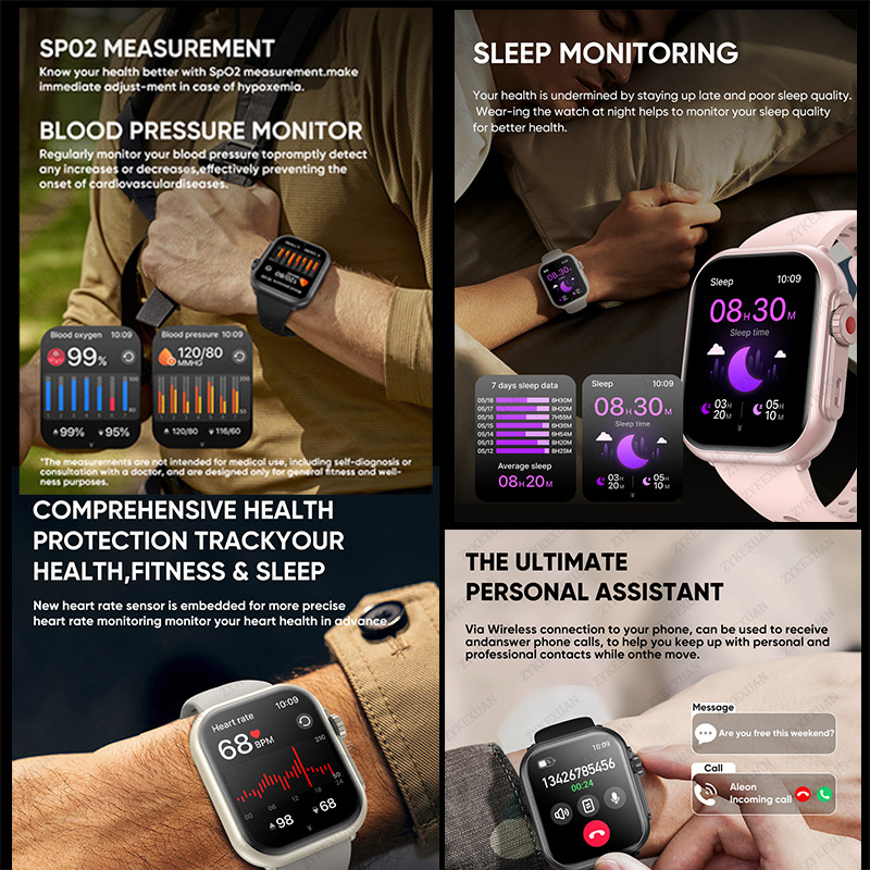 Watch Ultra K62 Men Women 1000 - Smartwatch Watches For Women With Gps recension och pris