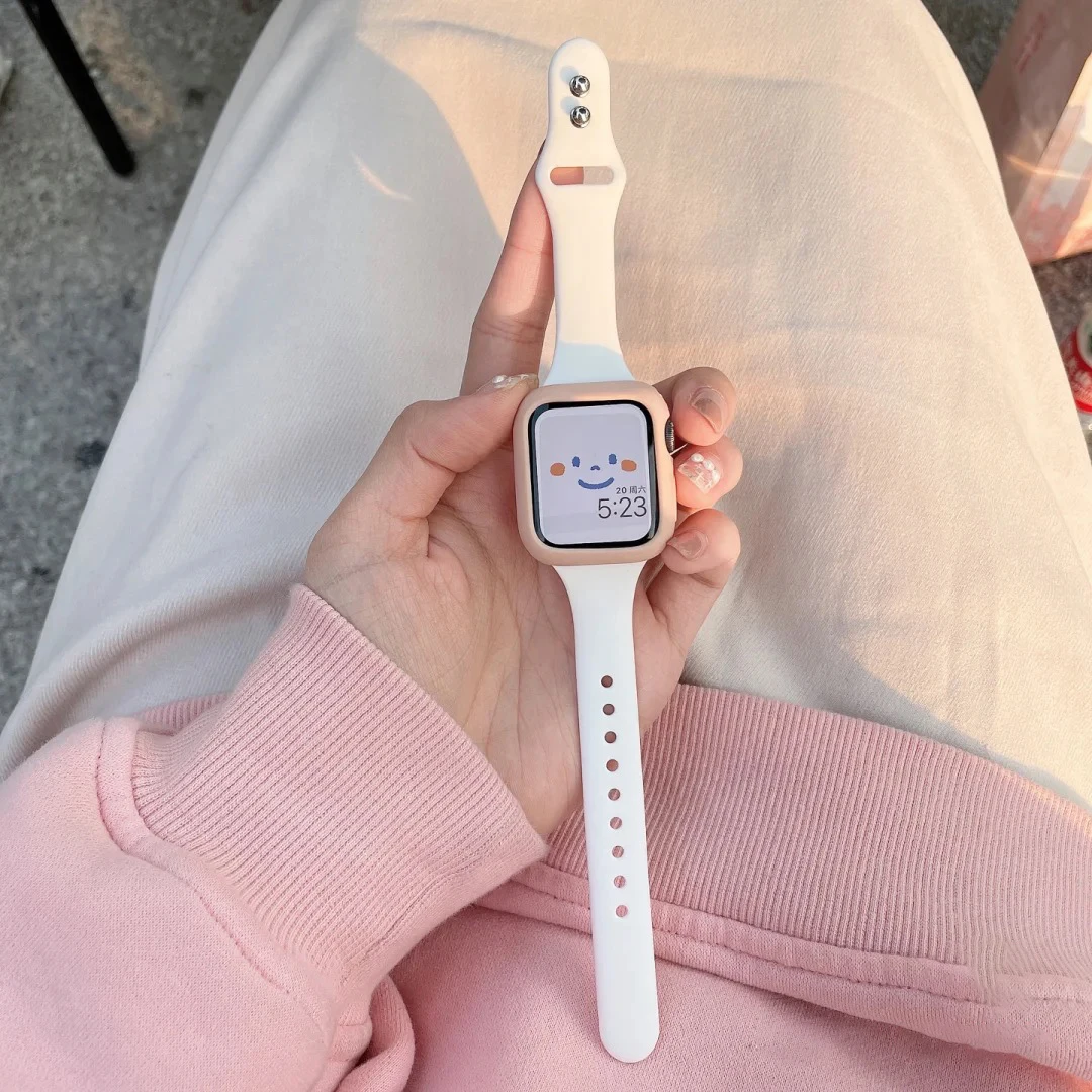 Slim Silicone strap for Apple  - Smartwatch Apple Watches For Women recension och pris