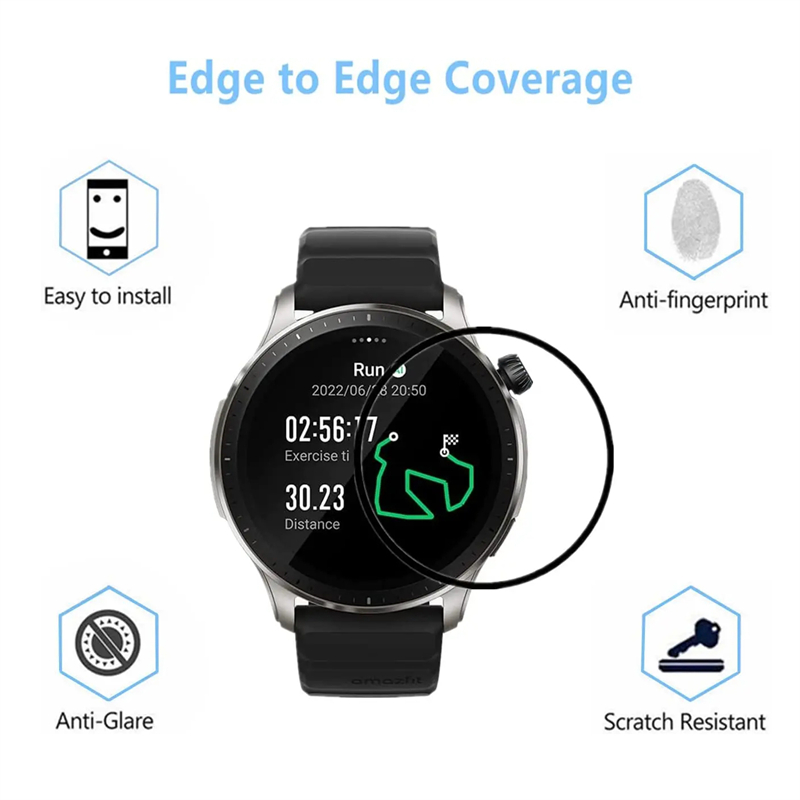 For Amazfit GTR 4 Screen Prote - Smartwatch Watches Amazfit recension och pris