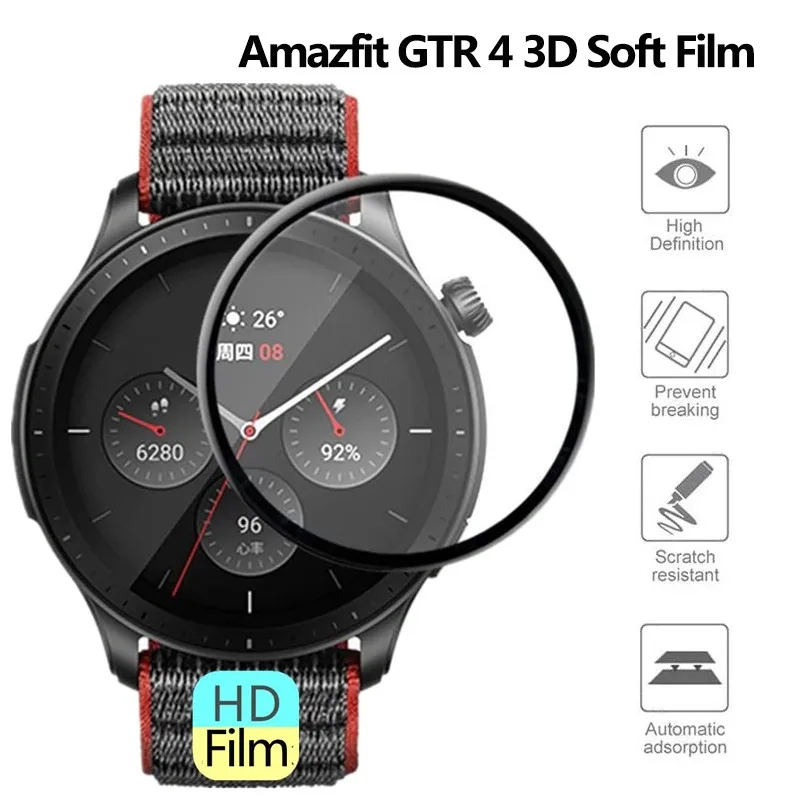 For Amazfit GTR 4 Screen Prote - Smartwatch Watches Amazfit recension och pris