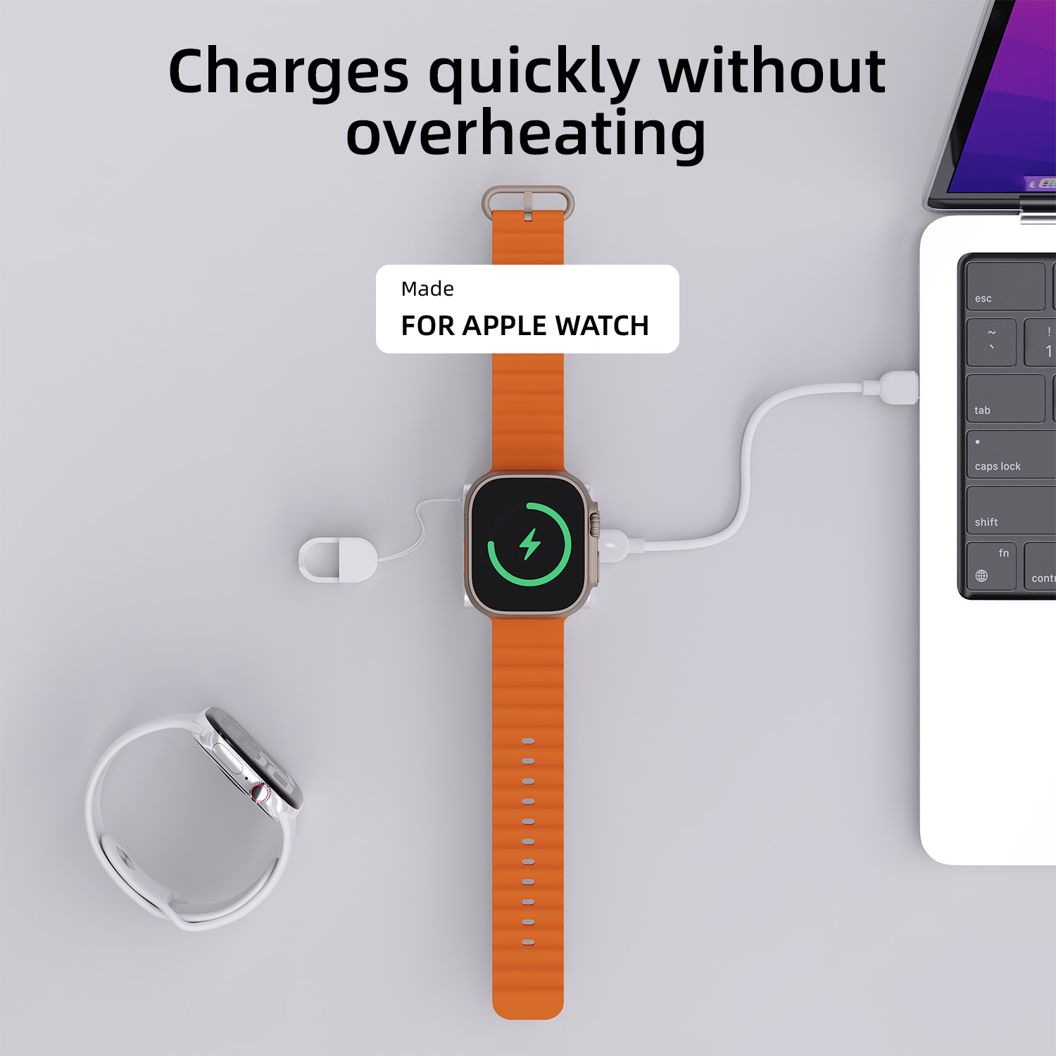 Bonola Magnetic Watch Wireless - Smartwatch Apple Watch recension och pris