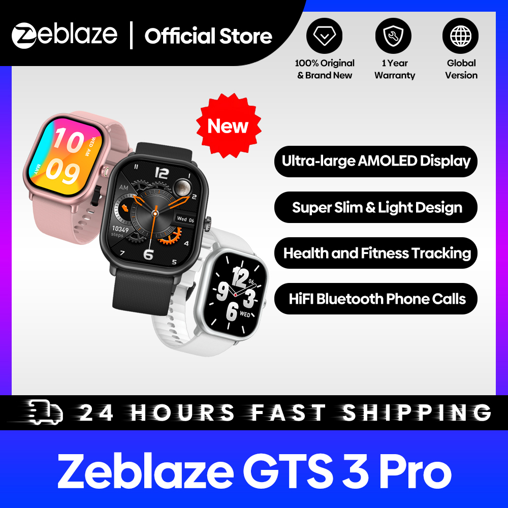 New Zeblaze GTS 3 Pro Voice Ca - Hybrid Smartwatch recension och pris