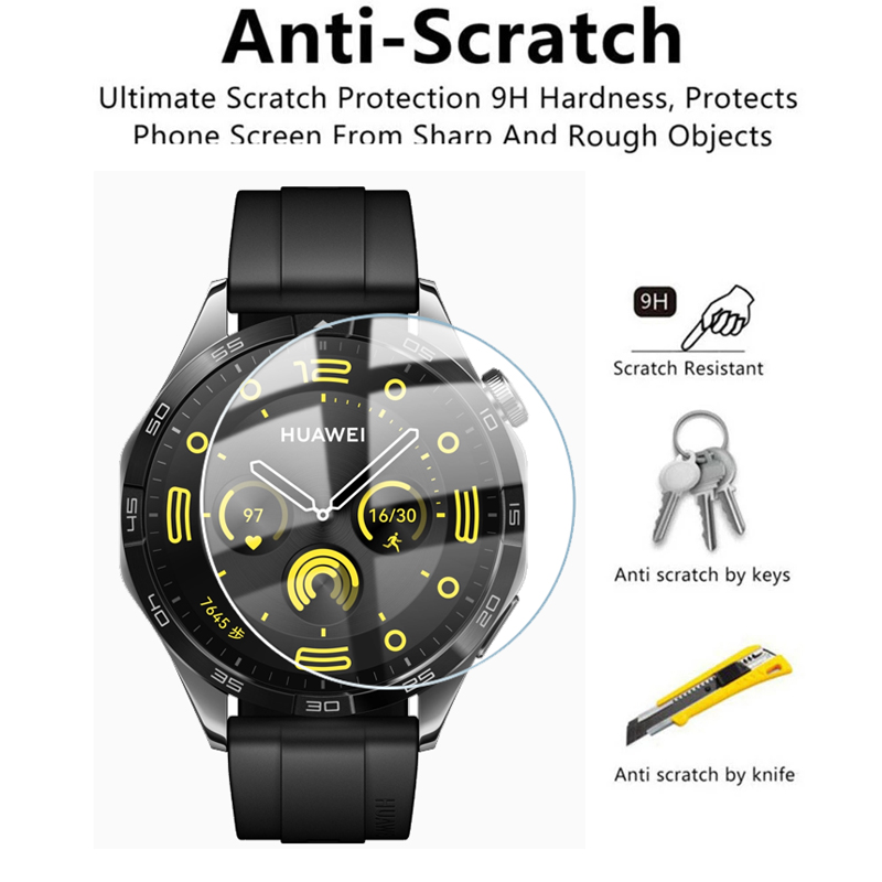 HD Tempered Glass Film For Hua - Smart Watch Screen Protector recension och pris