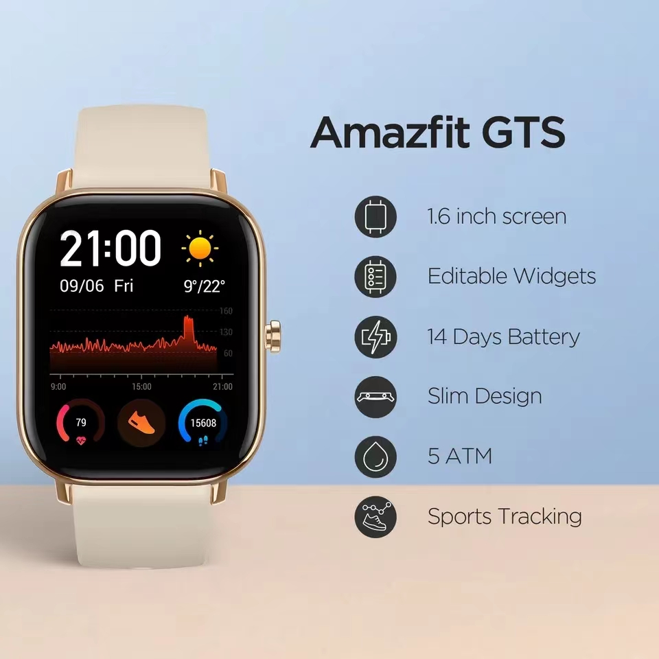 Amazfit GTS Smart Watch For Me - Smartwatch Refurbished Watches recension och pris