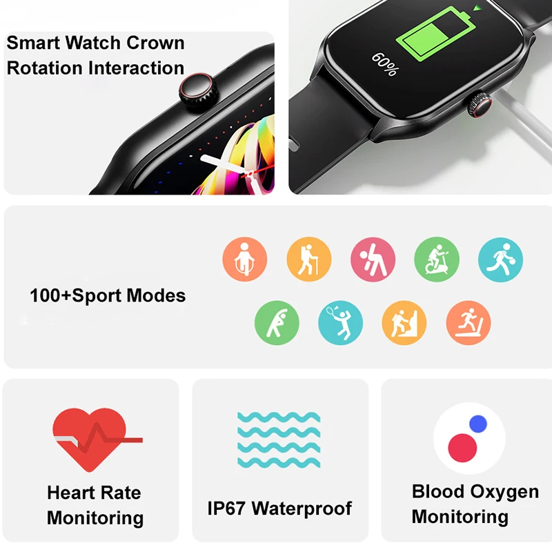 Awei H21 Multifunctional Smart - Smartwatch Online Watches For Men recension och pris
