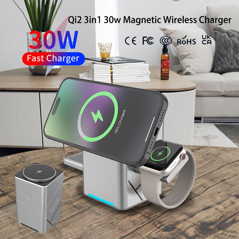 15W Touch Rotating Magnetic Mu - Smartwatch Apple Watch recension och pris