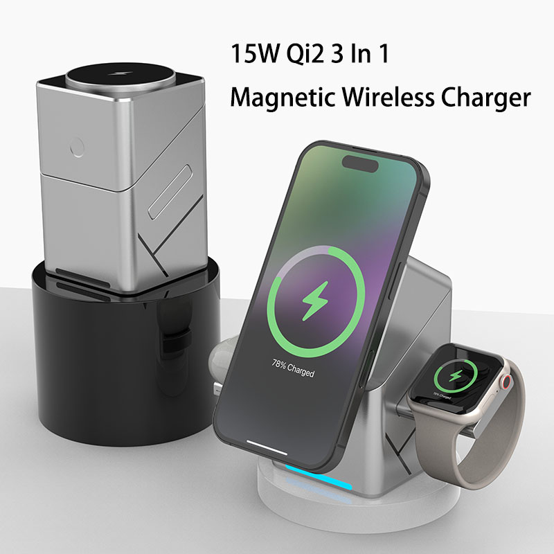 15W Touch Rotating Magnetic Mu - Smartwatch Apple Watch recension och pris