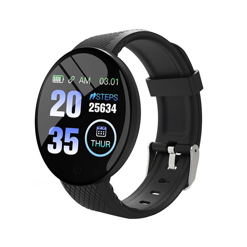 D18 Smart Watch Heart Rate Mon - Watch Smart Y68 recension och pris