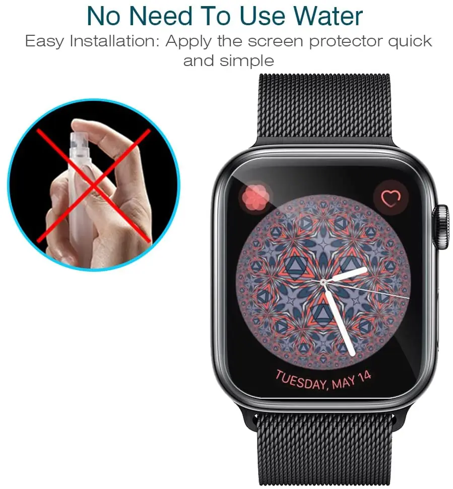 Screen Protector for Apple Wat - Smart Watch Screen Protector recension och pris