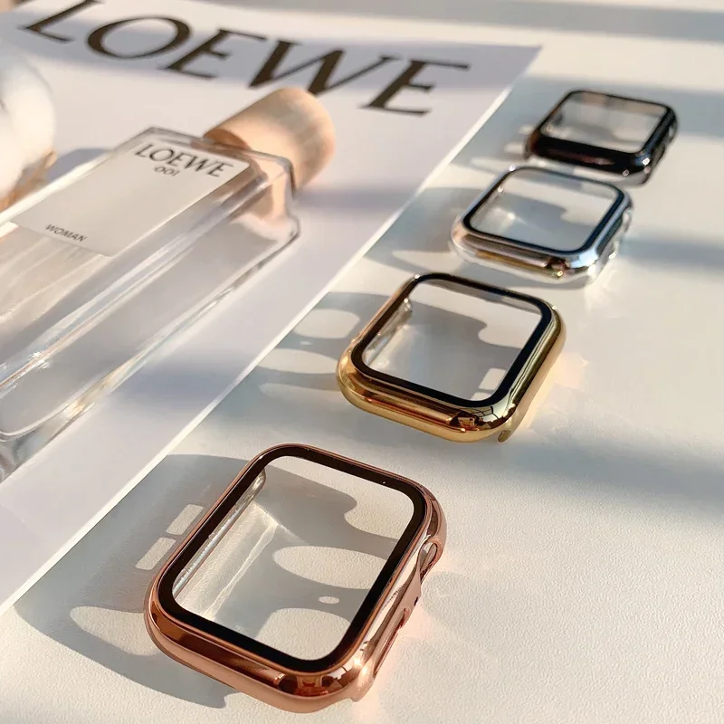 Glass+case For Apple Watch ban - Smartwatch Apple Watches For Women recension och pris