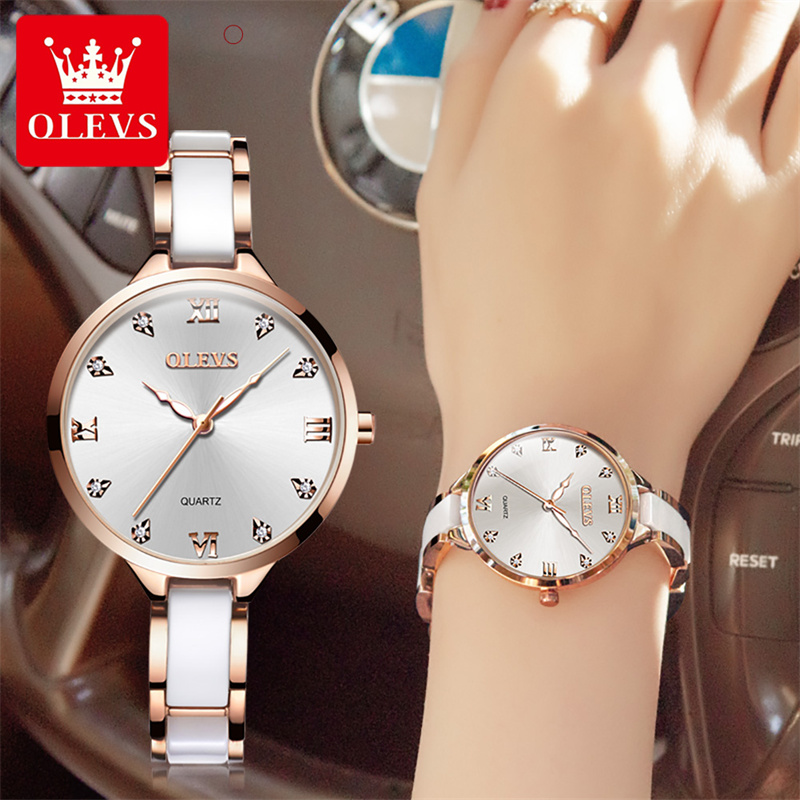 OLEVS New Fashion Women Quartz - Luxury Ceramic Watch recension och pris