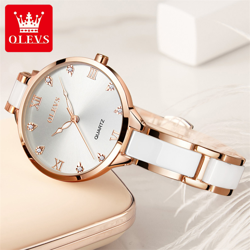 OLEVS New Fashion Women Quartz - Luxury Ceramic Watch recension och pris