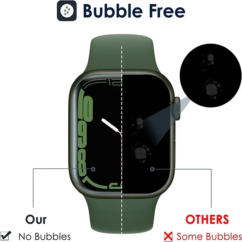 3PCS Hydrogel Film for Apple W - Smart Watch Screen Protector recension och pris