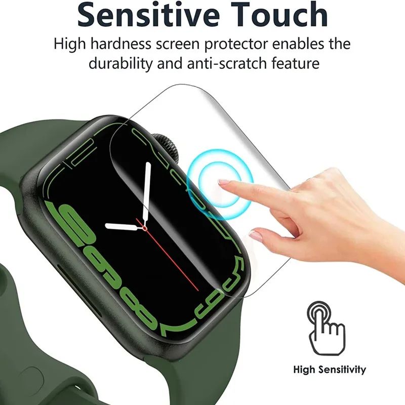 3PCS Hydrogel Film for Apple W - Smart Watch Screen Protector recension och pris
