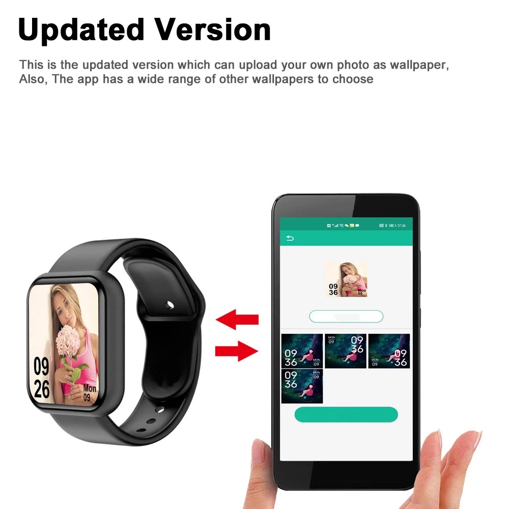 Smart Watch Women Men Music Co - Watch Smart Y68 recension och pris