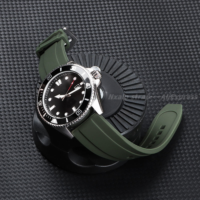 20mm 22mm Silicone Watch Band  - Watches Rolex Smartwatch recension och pris