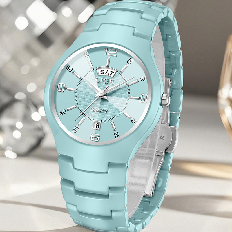 LIGE Women's Wristwatch Luxury - Luxury Ceramic Watch recension och pris