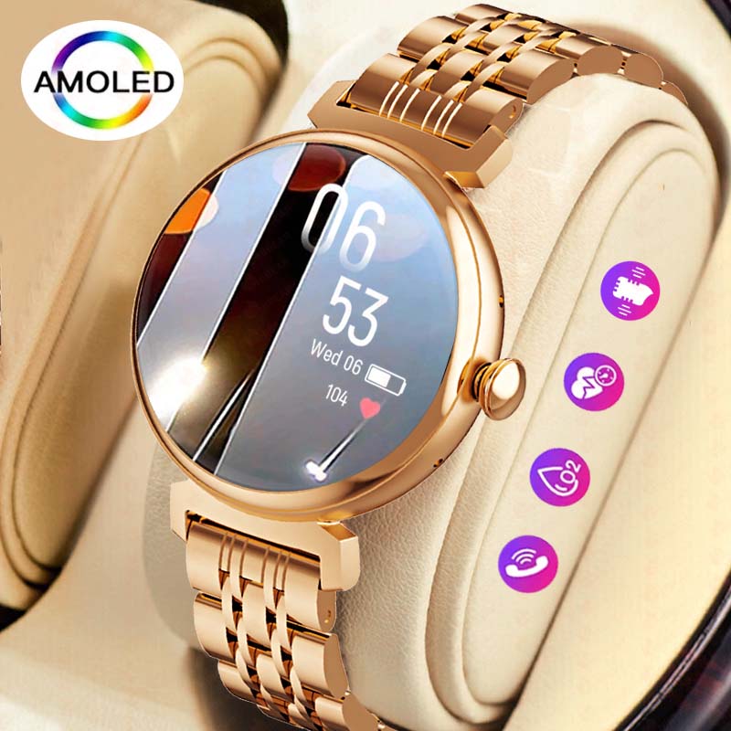 1.04 inch AMOLED Screen Fashio - Hybrid Smartwatch recension och pris