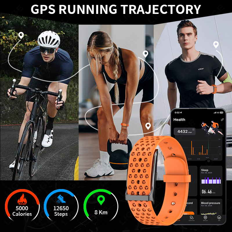 LIGE Call Reminder Smart Brace - Couple Watches Smartwatch recension och pris