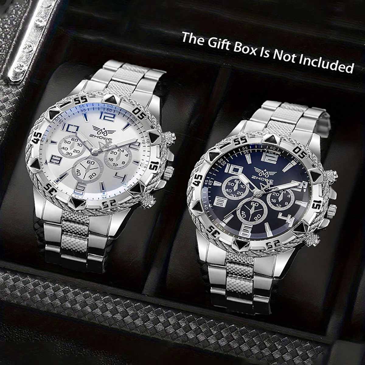 2pcs/set Men Business Watches  - Smartwatch Digital Watches For Men recension och pris