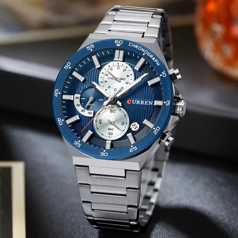 CURREN 8481 Luxury Quartz Watc - Couple Watches Smartwatch recension och pris